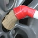 thumbnail image 5 of Cepillo Aplicador de Brillo, Plástico, Diseño Curvo, Cerdas Rígidas, para Detallar el Coche, Brillo de Neumáticos,Lubricante, Empuñadura Ergonómica, 5 of 7
