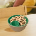 thumbnail image 4 of Pistachio Bowl Set With Storage Holder Large Double Dish Snack Serving Bowl With Food Waste Compartment For Pistachios Edamame Cherries Popcorn Fruits Tableware Home Decor, 4 of 6