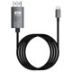 thumbnail image 1 of Type-C to HD Multimedia Interface Cable, Support 4K 16Gbps, Type-C to HD Cable, DP Alternate Mode for TV Monitor, Black, 1 of 4