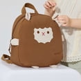 thumbnail image 2 of ibiyuan School Backpacks Lamb Canvas Large Capacity School Bag for Ages 3rd 4th 5th 6th, Daycare, Primary School, Beach, Travel, Outings, Playground, Vacation, 2 of 6