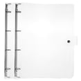 thumbnail image 1 of 2pcs Binder Notebook Shells Plastic A4 Scrapbook Shell Plastic Binder Folder Loose-leaf Notebook Shell, 1 of 8
