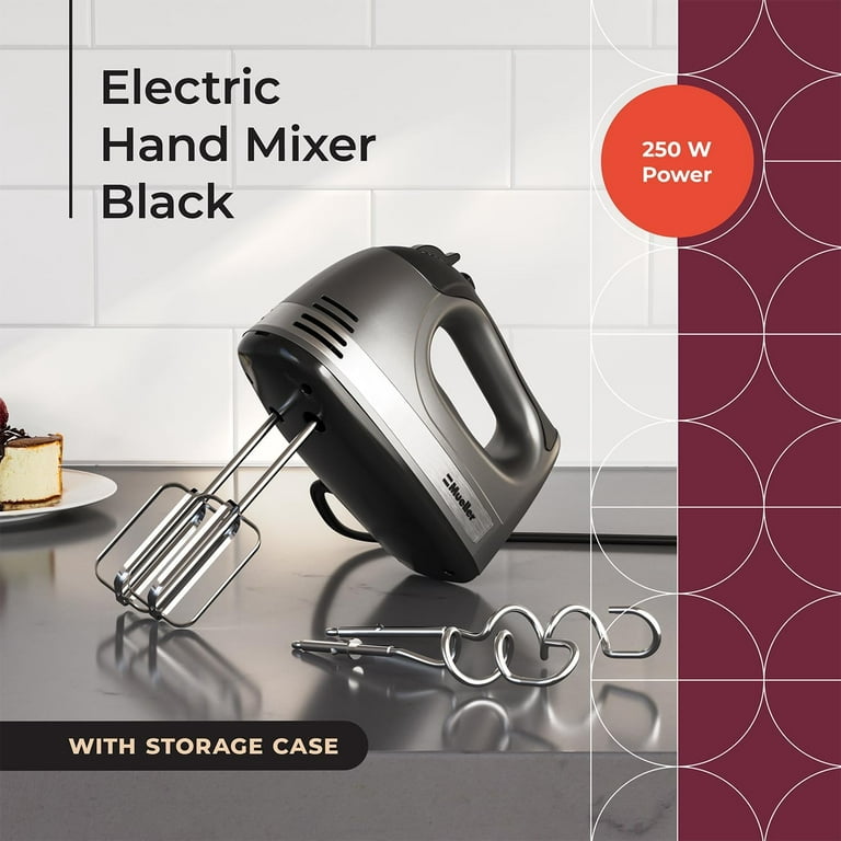  Moss & Stone Hand Mixer With Snap-On Storage Case, 5