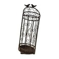 thumbnail image 2 of FashionCha Round Umbrella Holder with Drip Tray Bar Office Entryway Umbrella Stand Rack Coffee, 2 of 9