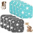 thumbnail image 1 of GETIT Reusable Absorbent Mats Compatible with Small Cages, 8 Washable And Waterproof Training Mats, Foldable Incontinence Underpads With Super Absorbency, 1 of 5