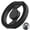 Black, variant on Dteck Magnetic Phone Ring Holder, Compatible with MagSafe, Double Adjustable Gym Finger Ring Grip, Removable Phone Grip,Light Purple