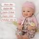 thumbnail image 2 of Muñeca Reborn YaluoQian de silicona 1:1 realista con ropa, 2 of 6