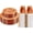 Orange Glitter, variant on WELLIFE FESTIVE 210 Pcs Orange Glitter Dinnerware Set (30 Guest), Includes 30 Dinner & Dessert Plates, 30 rolled napkins with orange cutlery, 30 cups