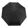 thumbnail image 2 of Unique Bargains 1 Pcs Compact Umbrella Thickened Black Vinyl Magic Black, 2 of 6