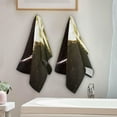 thumbnail image 4 of Dreamtimes Spring Golden Hummingbird Hand Towels 2 PCS, Kitchen Towel Ultra Soft and Highly Absorbent,Decorative Fingertip Face Towel for Bathroom Hotel, 28.3"x 14.4", 4 of 6