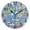 Black, variant on Unicorns Donuts Rainbow Round Wall Clock Battery Operated Silent Non-Ticking Bedroom Office Kitchen Home School Decor 10"(Black)