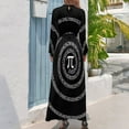 thumbnail image 2 of A s Pi ral ... Long Dress women's dresses luxury women's clothing korea stylish sexy dress for women Clothing, 2 of 4