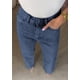 thumbnail image 5 of Pantalones Vaqueros De Mujer Con Diamantes De Imitación, Cintura Alta, Rectos, Pierna Ancha, Elásticos Y Brillantes., 5 of 6