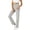 White, variant on Stretchy Jeans for Women High Waist Jeggings Pull On Pants with Pockets Trendy Casual Solid Straight Leg Jeans Elastic Waist Denim Pants