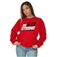 thumbnail image 4 of Verse Philippians 4:13 Be Strong Sweatshirt for Men or Women Brisco Brands S, 4 of 6
