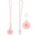 thumbnail image 1 of 2 Pcs Support de Localisateur Anti-Perte avec Sangle de Main Étui de Protection Compatible pour Airtags, 1 of 9