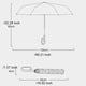 thumbnail image 4 of Toystoory Windproof 125CM Reinforced 10 Double Bone Folding Umbrella Men Sunshade Automatic Big Umbrellas Sunny Waterproof Type3 NO3, 4 of 6