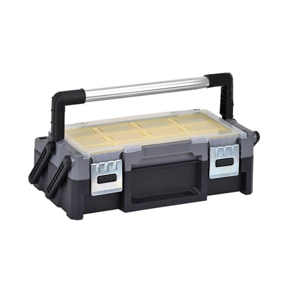 Pitycbo Tool Box Tool Storage Container Large Capacity Multipurpose Water Resistant Hard M