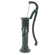 Miumaeov Heavy Duty Hand Operated Pump Cast Iron Outdoor Yard Pond Well Water Pitcher Maximum Pressure 26ft for Backyard Garden Green