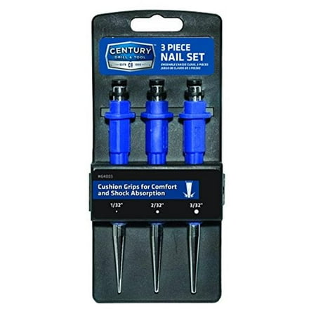 

Century Drill & Tool 64003 Nail Setter Set - 3 Piece