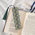 thumbnail image 4 of Kdxio Geometric Print Metal Tassel Bookmarks,Perfect Gift for Art Lovers and Bookworms Metal Bookmarks for Women, 4 of 8
