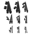 thumbnail image 4 of Kit de 36 dilatadores de oreja acrílicos, dilatadores de oreja, 14G-00G (negro), 4 of 14