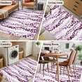 thumbnail image 5 of Area Rugs for Living Room Bedroom, Purple Weeping Eucalyptus 4'x6' Rug Washable Carpet Runner Indoor Outdoor, Spring Summer Farmhouse Leaves Non Slip Accent Floor Mats Rug for Kitchen, Office, 5 of 8