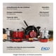 thumbnail image 3 of Batería de Cocina con Olla Express y Vaporera de Aluminio Antiadherente 25 Piezas – Rojo, 3 of 5