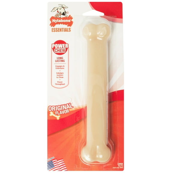 Nylabone Power Chew Original Bone Dog Chew Toy Large (1 Count)