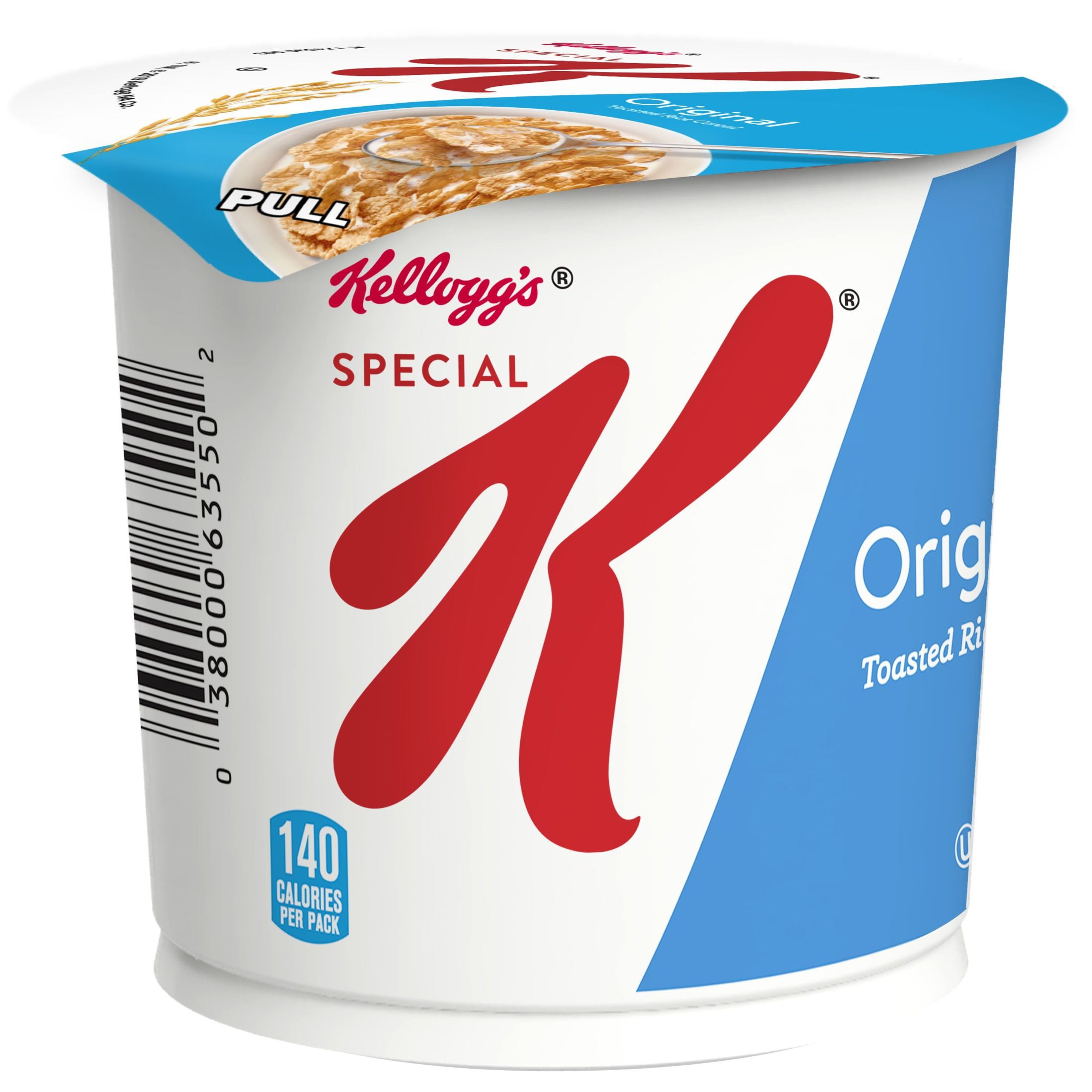 Kellogg's Special K Breakfast Cereal Cup, Original, 1.25 oz