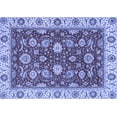 thumbnail image 1 of Ahgly Company Indoor Rectangle Oriental Blue Traditional Area Rugs, 8' x 12', 1 of 4