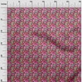 thumbnail image 3 of oneOone Cotton Poplin Pink Fabric Geometric Diy Clothing Quilting Fabric Print Fabric By Yard 56 Inch Wide, 3 of 5