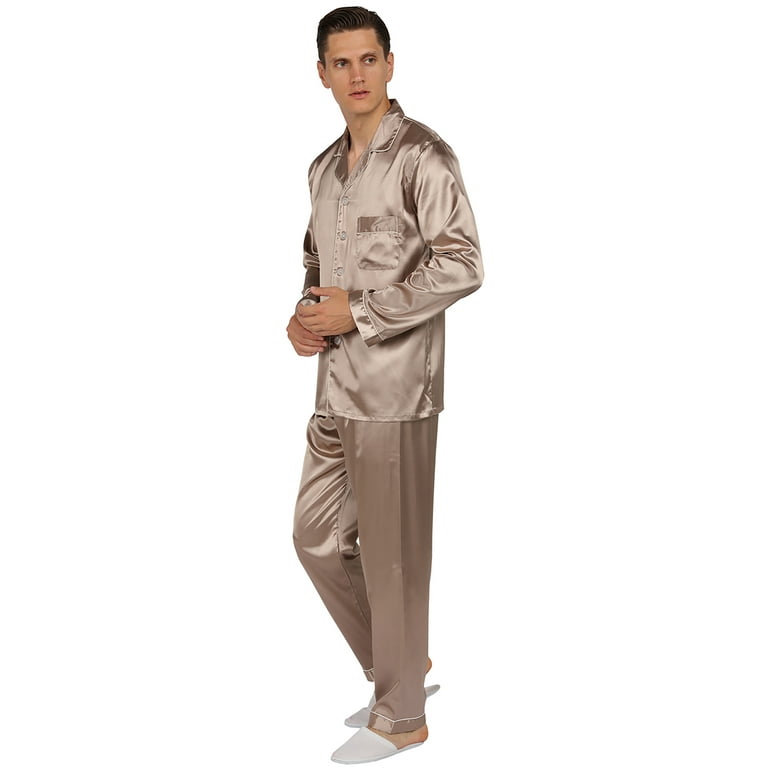 Yimanie silk pajamas hotsell