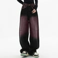thumbnail image 6 of Jeans for Women 2025 Y2K Washed High Waisted Wide Leg Straight Baggy Jean Pants Womens Jeans Trousers, 6 of 6