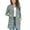 Blue, variant on BFHHYA Girls' Sequin 3D Print Cardigan Lightweight Long Sleeve Open Front Jacket with Pockets, for Indoor Activities & Birthday Parties(5-14Y)