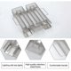 thumbnail image 3 of CHAO (22,5 x 17,5 x 4,5 cm) Generador de humo a escala de acero inoxidable para ahumador a escala, generador de humo en frío, ahumador de alimentos, 3 of 5