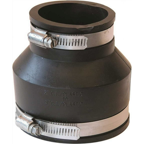 Fernco 1056-32 FLEXIBLE COUPLING 3 IN. X 2 IN