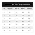 thumbnail image 7 of High Waist Women Stripe Print Casual Pants Ankle Length Capris Straight Trousers, 7 of 7