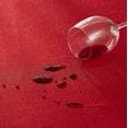 thumbnail image 2 of Teflon Addison 100% Microfiber  Spill Proof and Wrinkle Resistant Tablecloth, 60 x 84 inch, Burgundy, 2 of 8