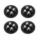 thumbnail image 1 of Yhmxh Utensilios de cocina Con ruedas universales autoadhesivas, se fijan a la parte inferior de diversos artículos y son fáciles de mover (paquete de 4, 4 poleas de bolas). Muebles para cocina, 1 of 6