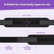Hip Thrust Belt for Dumbbells Heavy, Booty Belt for Hip Thrust, Slip-Resistant Padding Hip Thrust Belt for Gym or Home Workouts