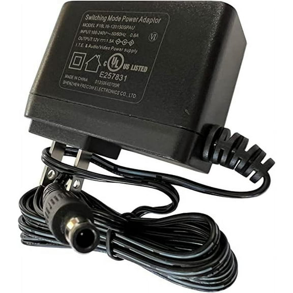 12V AC/DC Adapter for Casio WK-6500 WK-6600 WK-7500 WK-7600 Privia PX-7 PX-7WE PX-3BK PX-5S PX-55 PX-5SWE PX-130 PX-730 BK/CY Piano Keyboard ADA12150 ADA12150LW 1.5A Power Supply