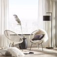 thumbnail image 4 of Bouclair Black Metal Floor Lamp, 4 of 9