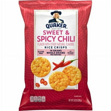 2X - Quaker Sweet & Spicy Chili Rice Crisps 3.03 oz