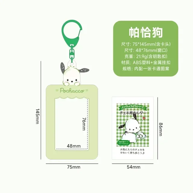 Sanrios Cinnamoroll Card Sleeves School Students Supplies Pochacco Melody  Campus Card Bag Holder Purindog Id Meal Cards Package FGS - Walmart.ca