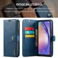 thumbnail image 6 of for Samsung Galaxy A36 5G Case, PU Leather Detachable Vintage Wallet Flip Magnetic Clousure Drop Protective Slim Phone Case Cover for Samsung Galaxy A36 5G with Card Holder - Black, 6 of 8