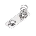 thumbnail image 4 of Unique Bargains 20 Pcs Battery Metal Spring Contact Plate 20mm x 7mm Negative Positive Bipolar Conversion Nickeling Plate, 4 of 6