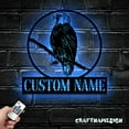 thumbnail image 3 of Craftnamesign Dartboard Metal Wall Art LED Light, Custom Dart Gamer Name Sign, Dart Game Sign, 3 of 5