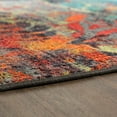 thumbnail image 3 of Mohawk Home Strata Eroded Color Multi Printed Area Rug, 2'x5', Teal & Orange, 3 of 7