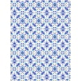 thumbnail image 2 of Blue Rectangle Table Cloth Magical Evil Eyes Astrology Tablecloth for Parties Dinning Rooms Kitchen Holiday Wedding Indoor Outdoor Birthday Table Decorations 60X784In, Blue, 2 of 5