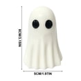 thumbnail image 4 of Halloween Funny Ghost Toilet Bolt Cover, Decorative Ceramic Screw Cover Caps Decor Hide Mounting Hardware Easy Clean Accent for Home Shelf Countertop Display Rustic Farmhouse Decor, 4 of 5